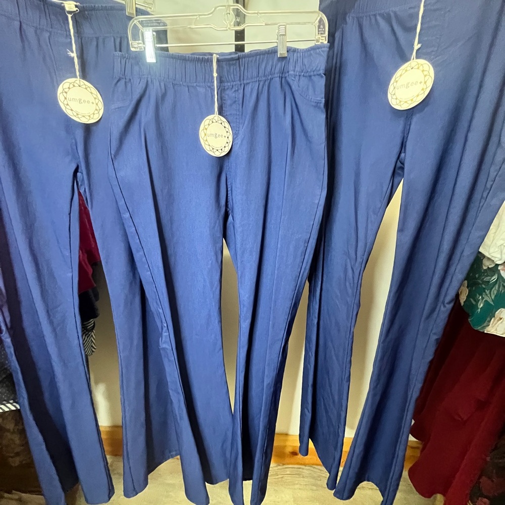 Umgee Navy Blue Boot Cut Pants - Picture 9 of 13